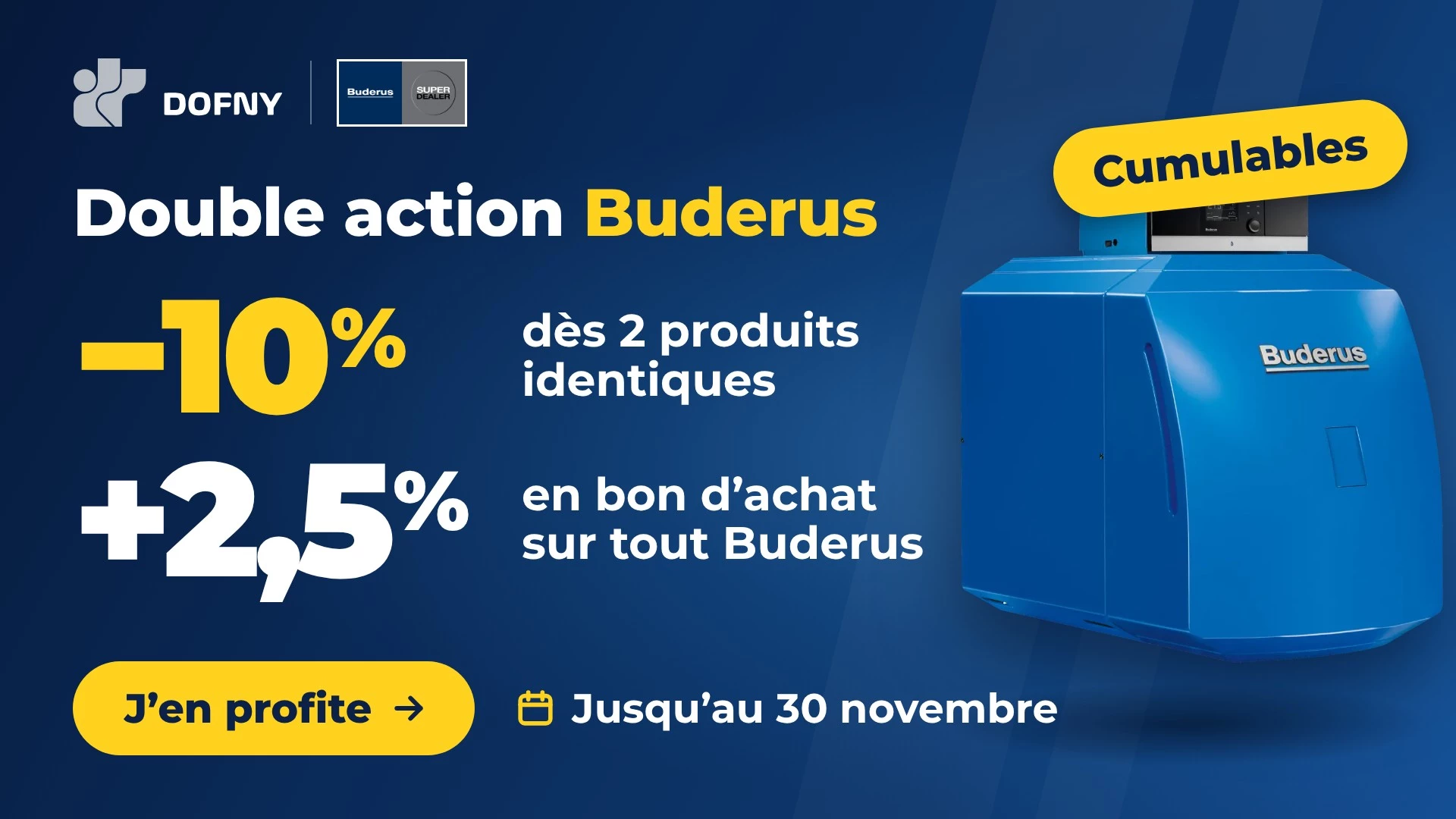 Offre du moment chez DOFNY